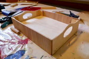 Holzwerkstatt für Kinder – Tablett
